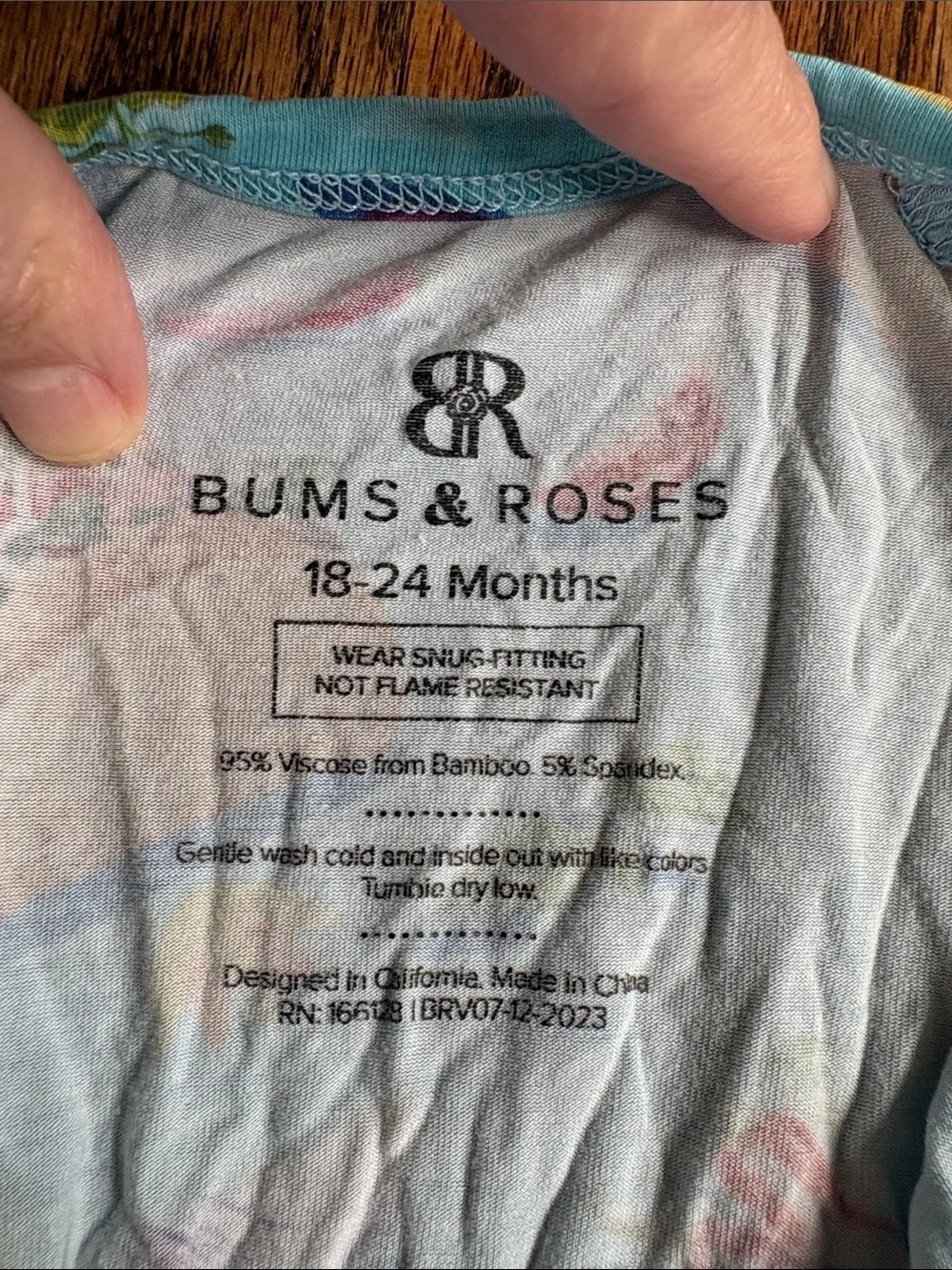 Bums and Roses bums&roses blue